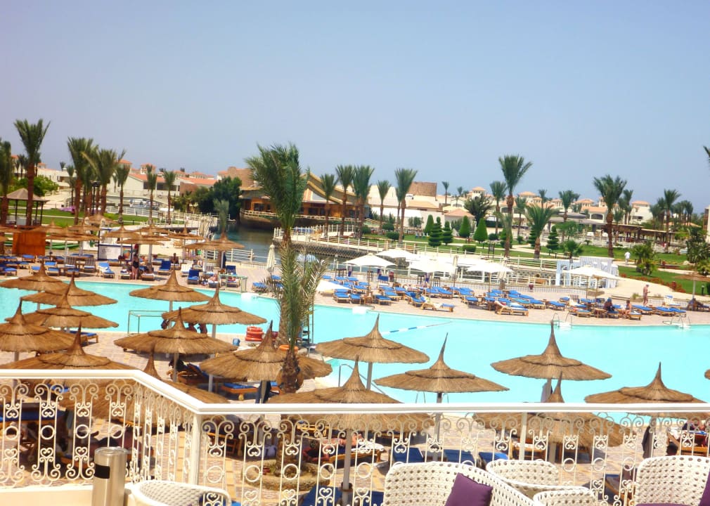 Blick auf den Pool Pickalbatros Dana Beach Resort - Hurghada