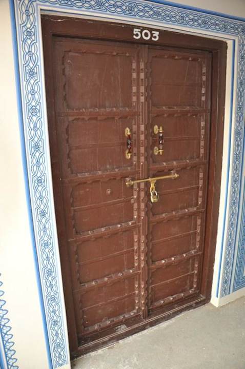 Zimmertür Hotel Nimaj Palace