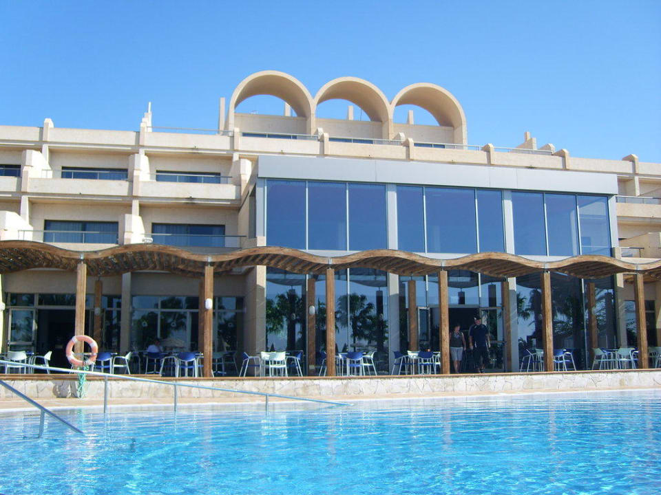 Hotel von hinten SBH Hotel Taro Beach