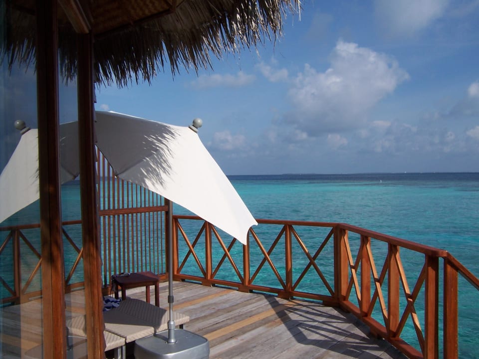 Terrasse Wasserbungi Thulhagiri Island Resort