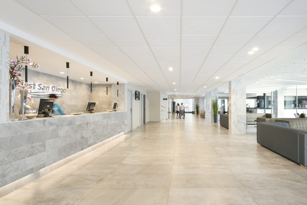 Lobby Hotel Best San Diego