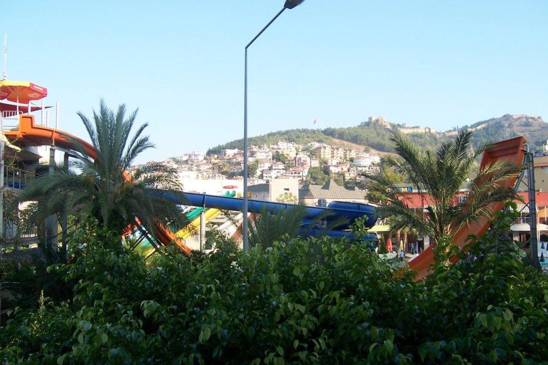 Nochmal Wasserpark gegenüber Hotel Aslan City Kleopatra