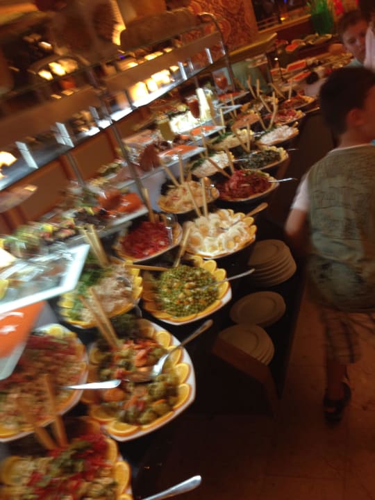 Food during turkish night Botanik Hotel & Resort