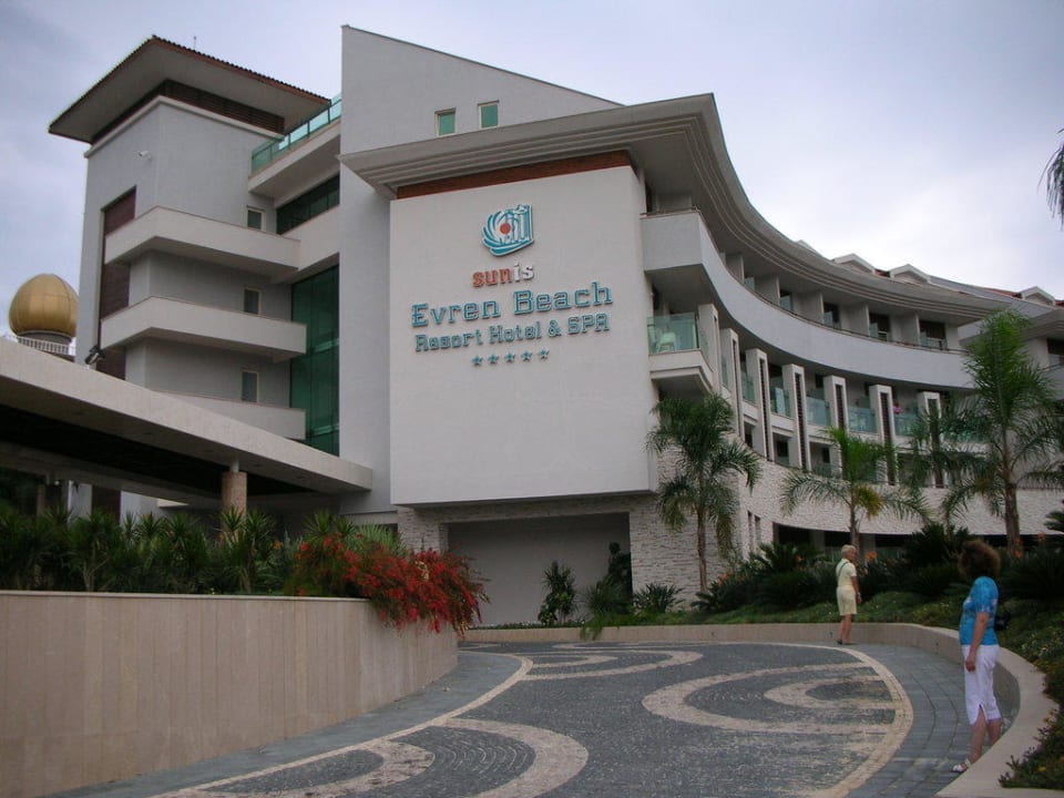 Eingangsbereich Sunis Evren Beach Resort Hotel & Spa