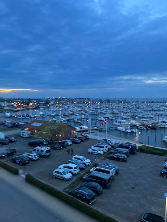 Ausblick Hafenhotel Meereszeiten