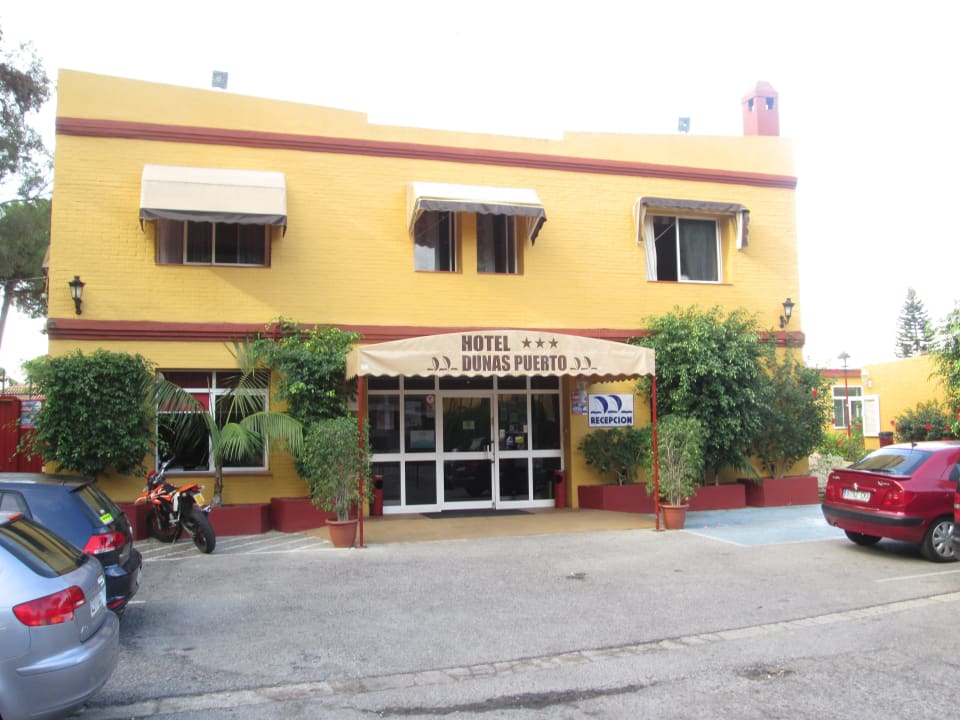 Eingangsbereich Bungalowanlage Hotel Dunas Puerto