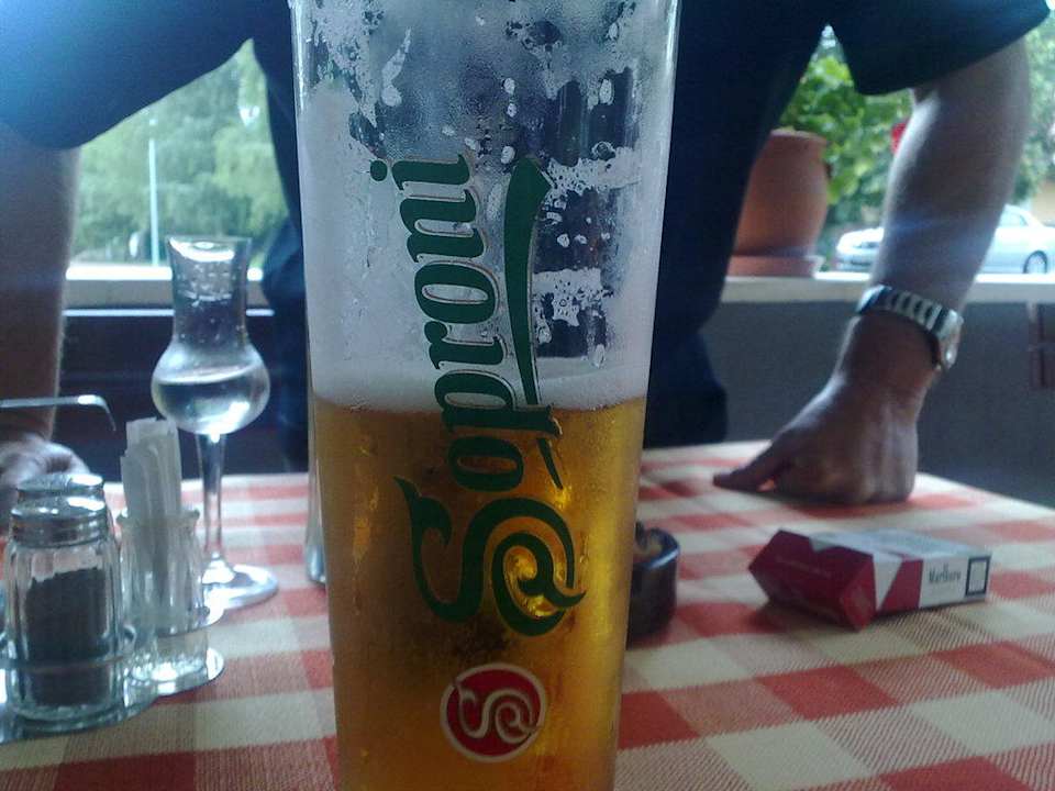 Soproner Bier! Nyerges Gasthof