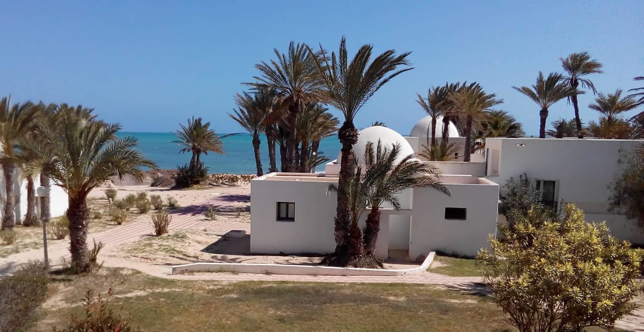Blick aus meinem Zimmer Hotel El Mouradi Djerba Menzel