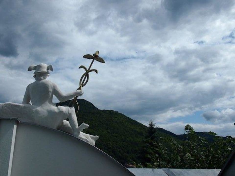 Ausblick vom Genießerzimmer Gasthaus Prankl