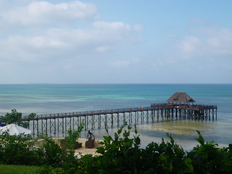 Ausblick zum Jetty von unserem Zimmer aus Sea Cliff Resort & Spa