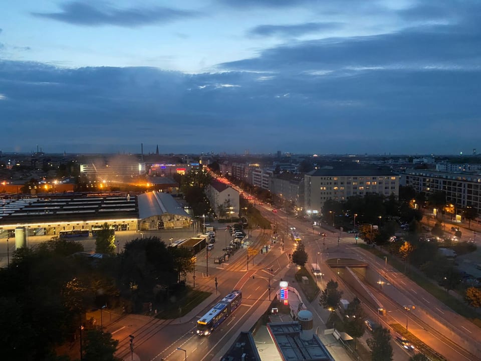Ausblick HYPERION Hotel München