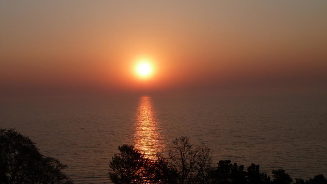 Sonnenaufgang Cliff Hotel Rügen