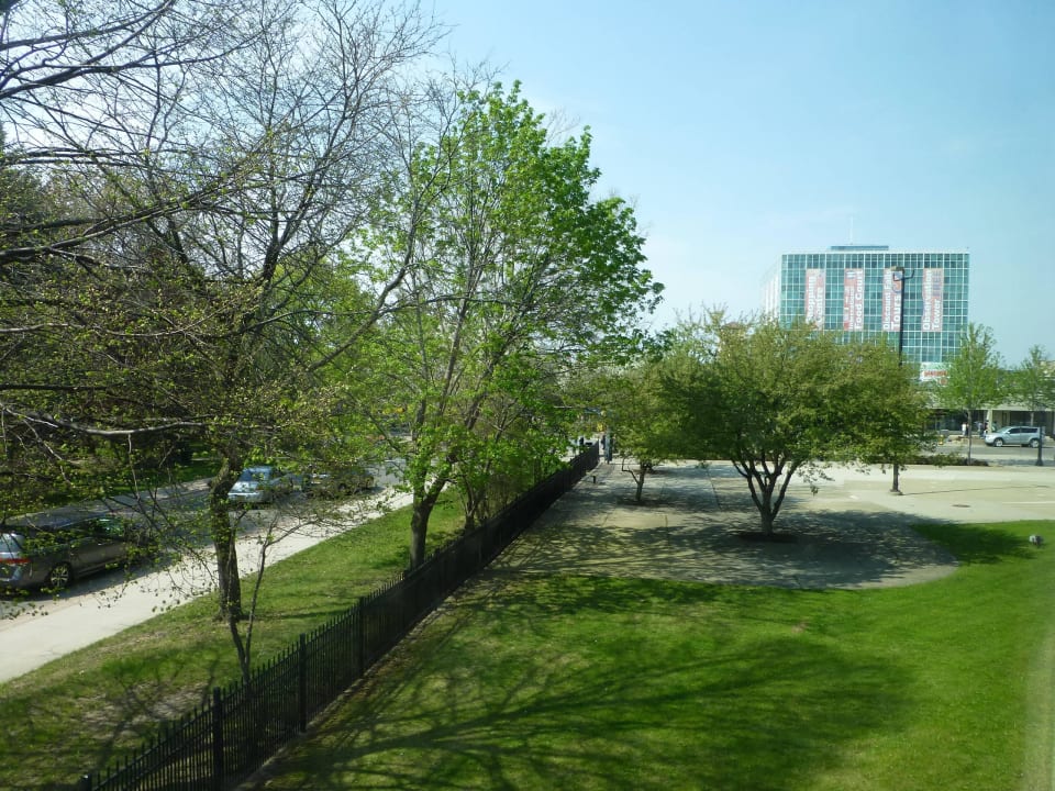 Ausblick aus Zimmer 217 Hotel Comfort Inn - The Pointe