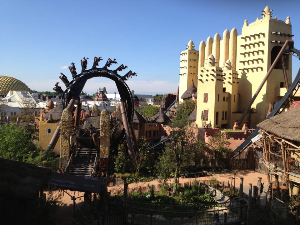 Ausblick auf Park Hotel Matamba - Phantasialand Erlebnishotel