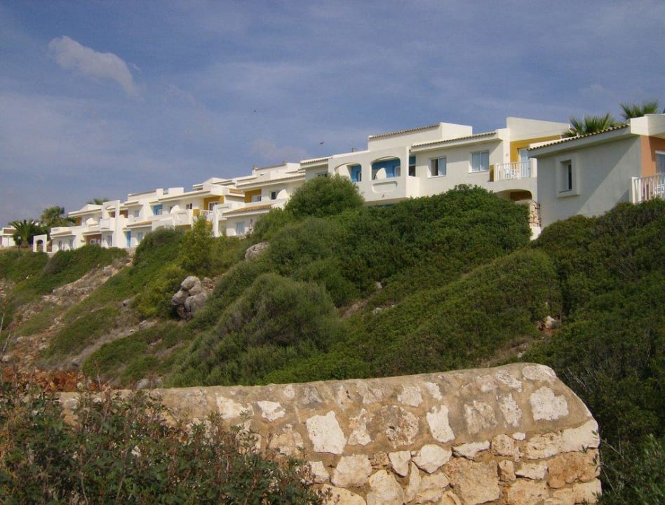 Blick auf das Hotel blau punta reina