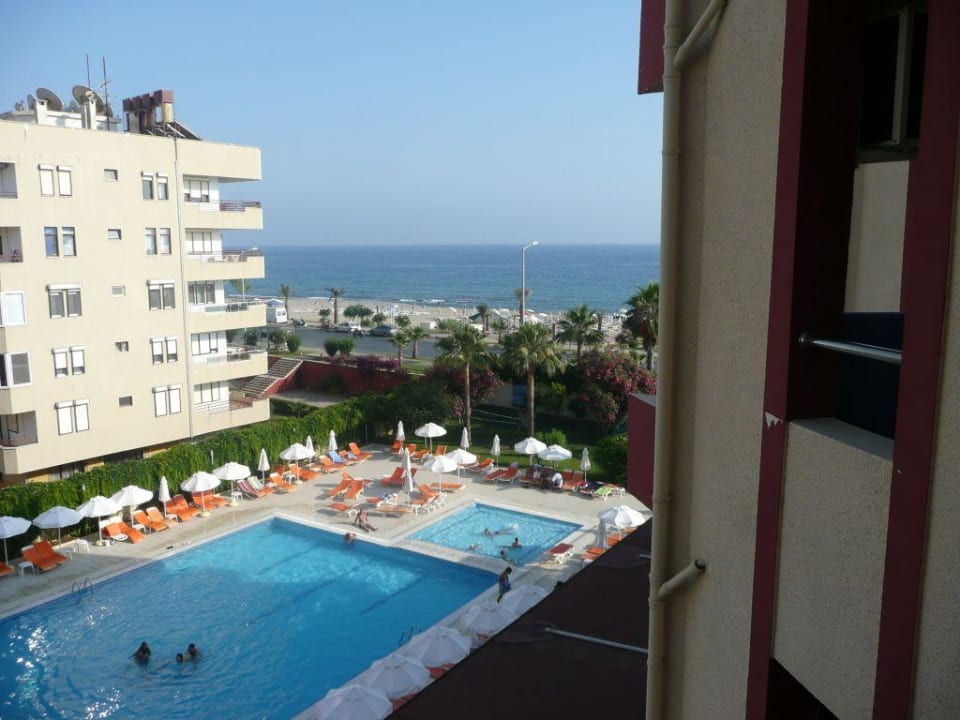 Blick vom Balkon, Zimmer 1306 A11 Hotel Obaköy