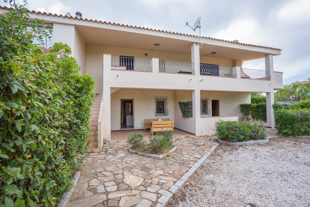 Außenansicht Sardafit Nr. 452a - Das Haus mit der Schnecke