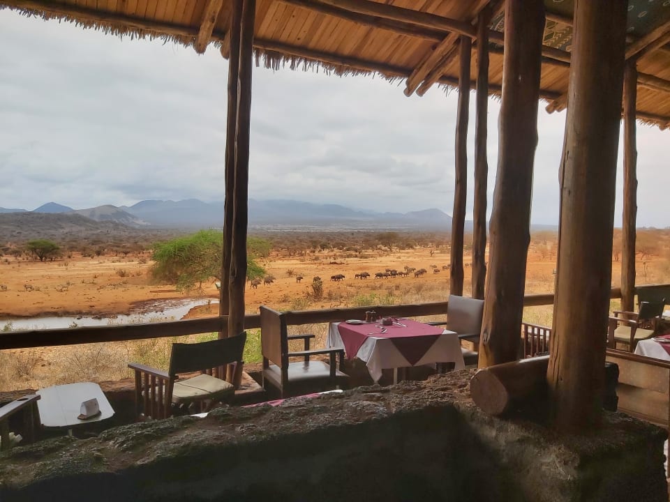 Ausblick Kilaguni Serena Safari Lodge