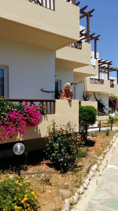 Außenansicht Hotel Dedalos Beach