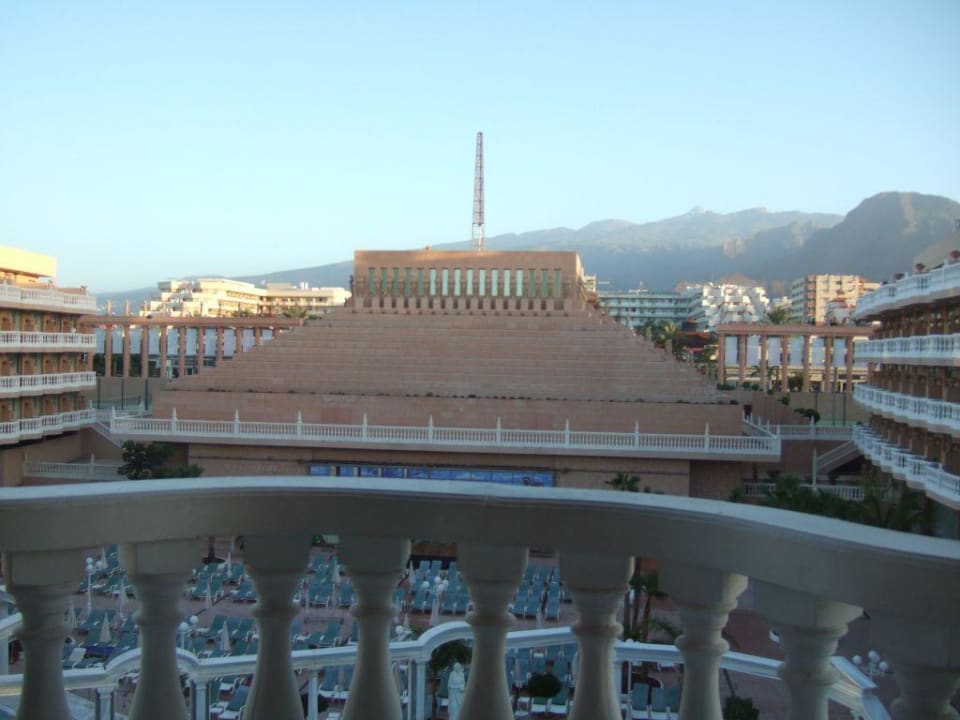 Blick von der Terrasse Hotel Cleopatra Palace