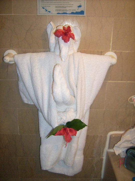 Figur aus Handtüchern Hotel Viva Dominicus Palace by Wyndham-All Inclusive Resort