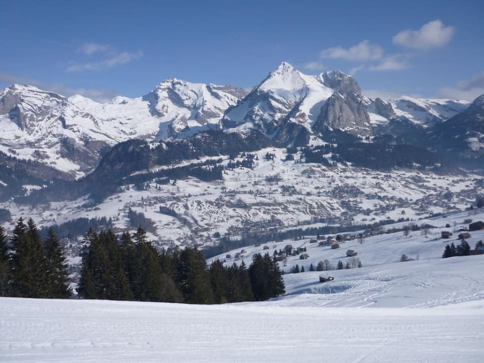 Ausblick  Hotel Iltios