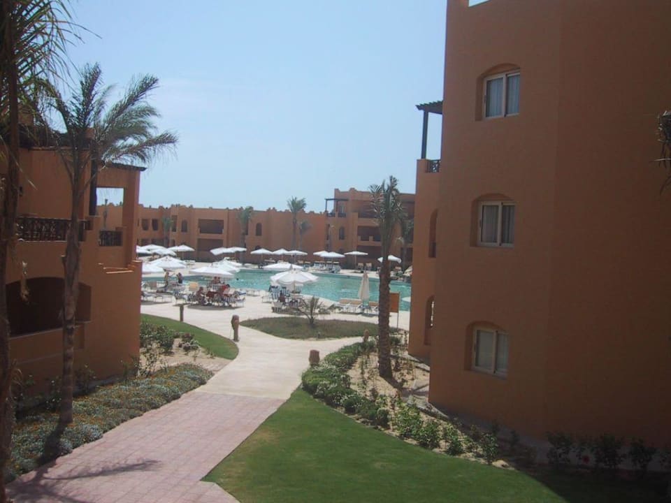 Blick auf Pool Stella Beach Resort & Spa Makadi Bay