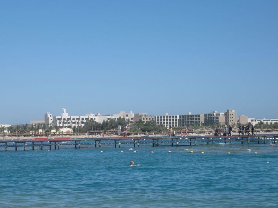 Blick vom Club Makadi Richtung Fort Arabesque Fort Arabesque Resort, Spa & Villas