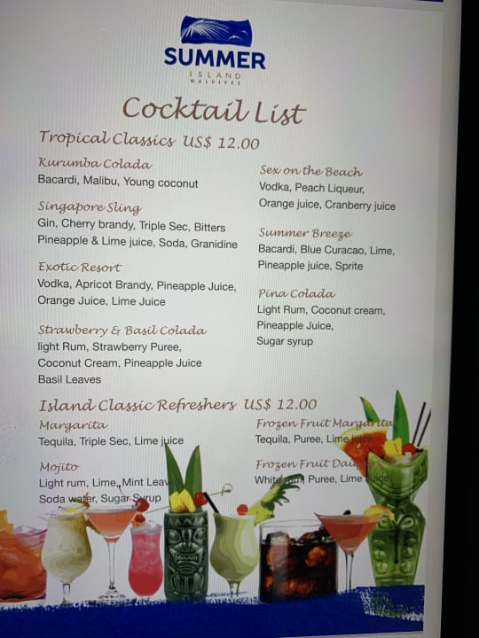 Gastro Summer Island Maldives