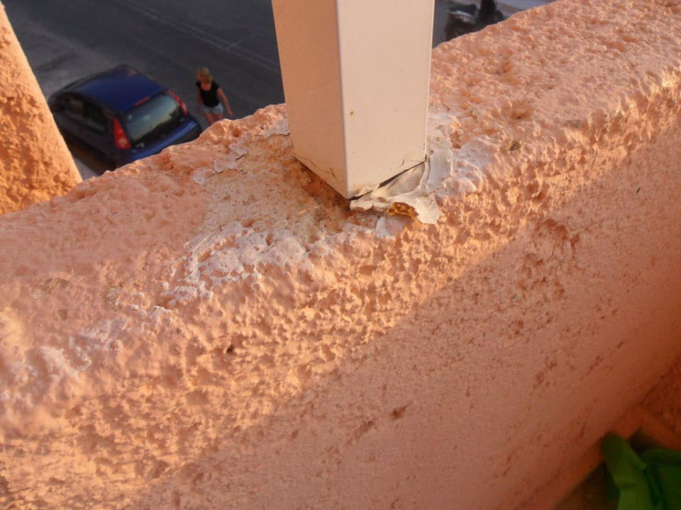 Balkongeländer Hotel Marianna