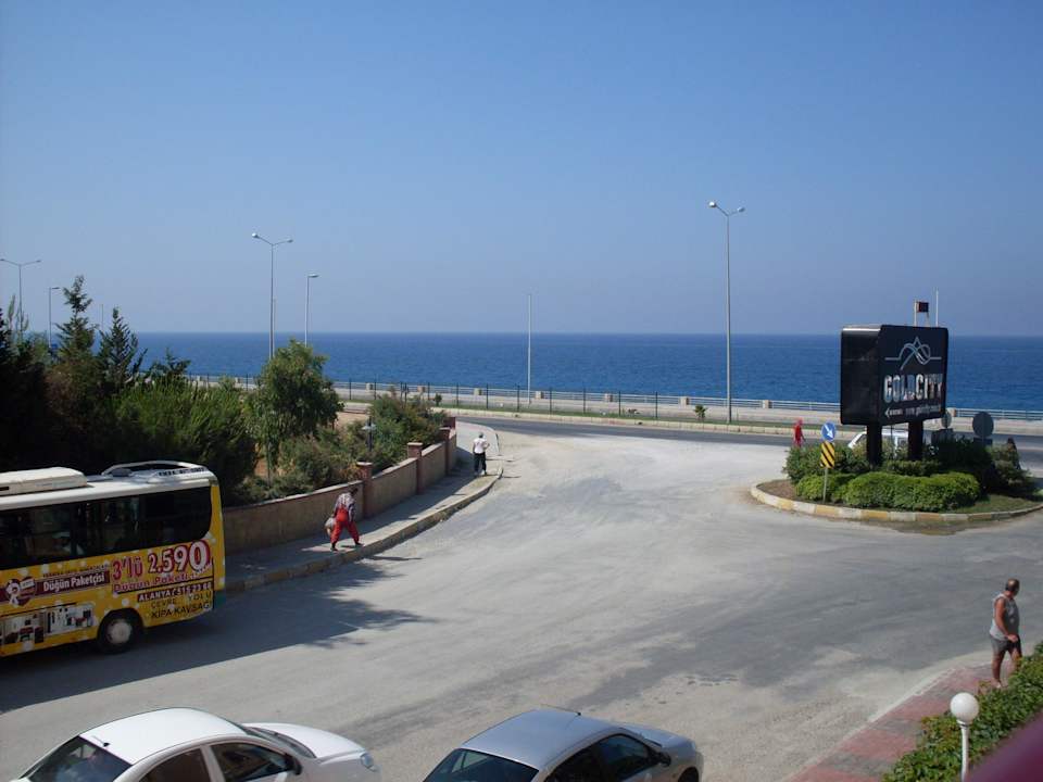 Blick von meinem Balkon Doris Aytur Hotel