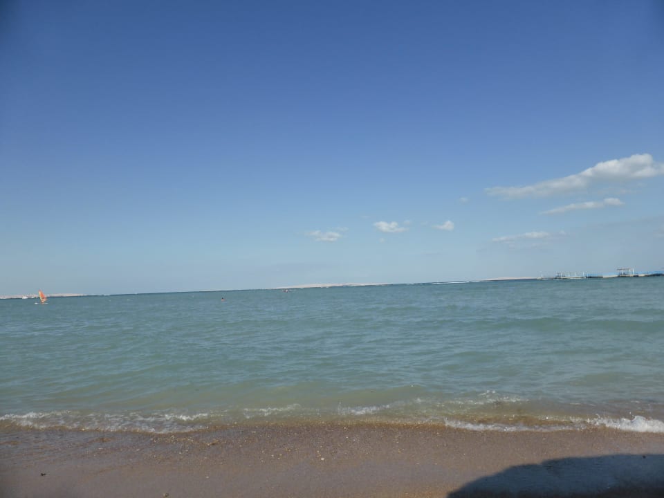 Meer bei Flut Hotel Titanic Palace