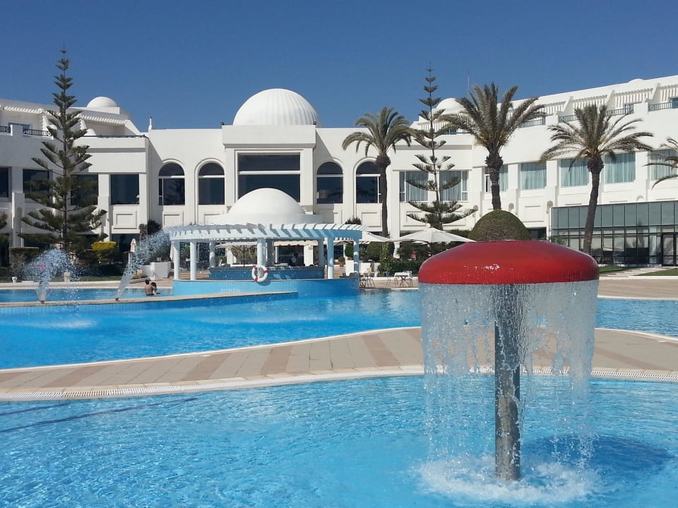 Wunderschöne Poolanlage Mahdia Palace Thalasso