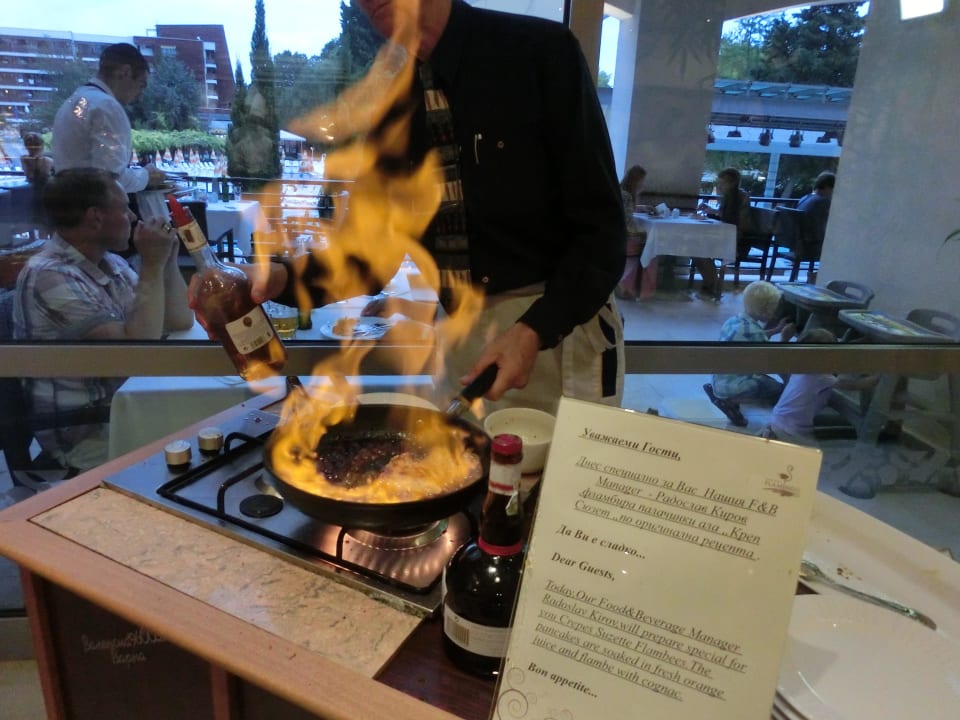 Chef's special Dinner Flamingo Grand Hotel & Spa