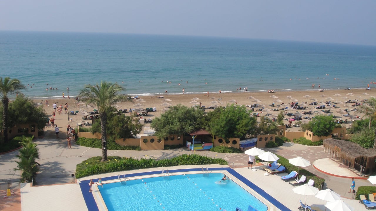 Blick von der Hotelterrasse Asteria Family Belek