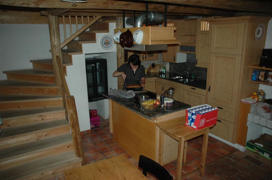 In der Küche Apartmenthaus Edelweiss