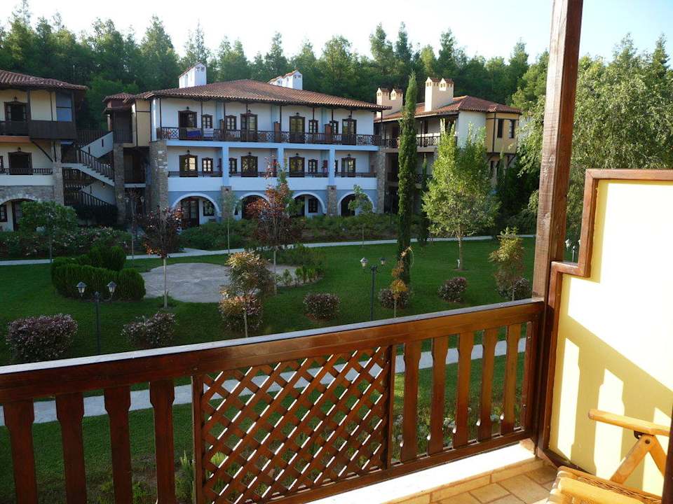 Blick vom Balkon Haus Nr.8 Simantro Resort