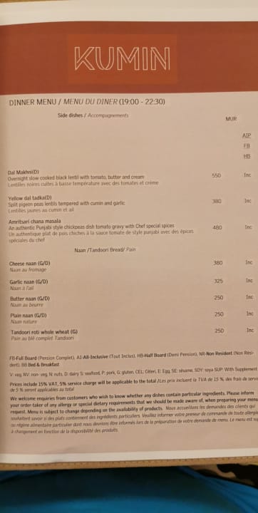 Gastro Le Meridien Ile Maurice