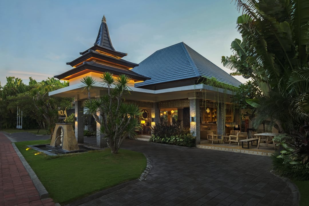 Außenansicht The Wolas Villas and Spa Seminyak