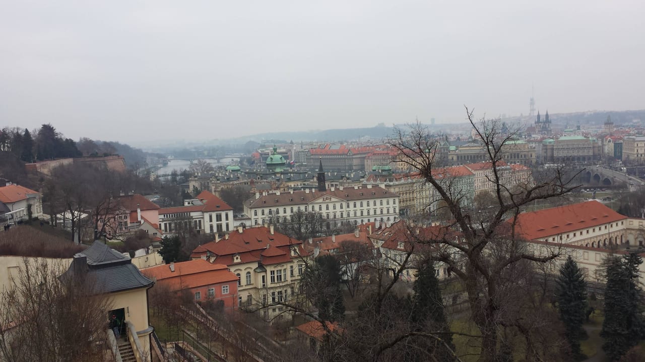Blick über Prag während Sideseeintour NH Prague City