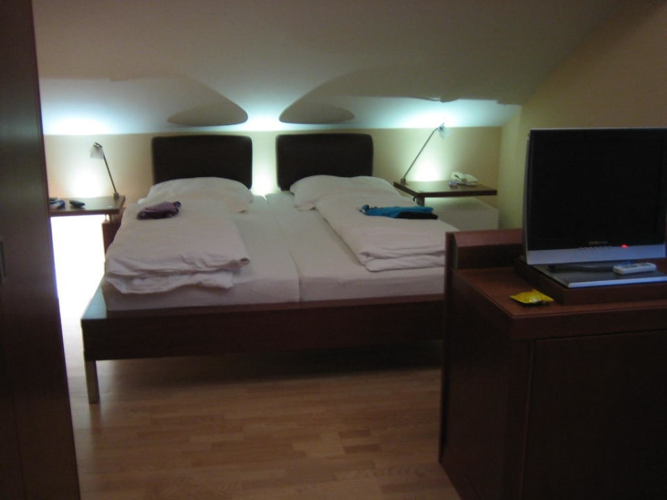 Doppelzimmer im Dachgeschoss Das Grüne Hotel zur Post-100% BIO