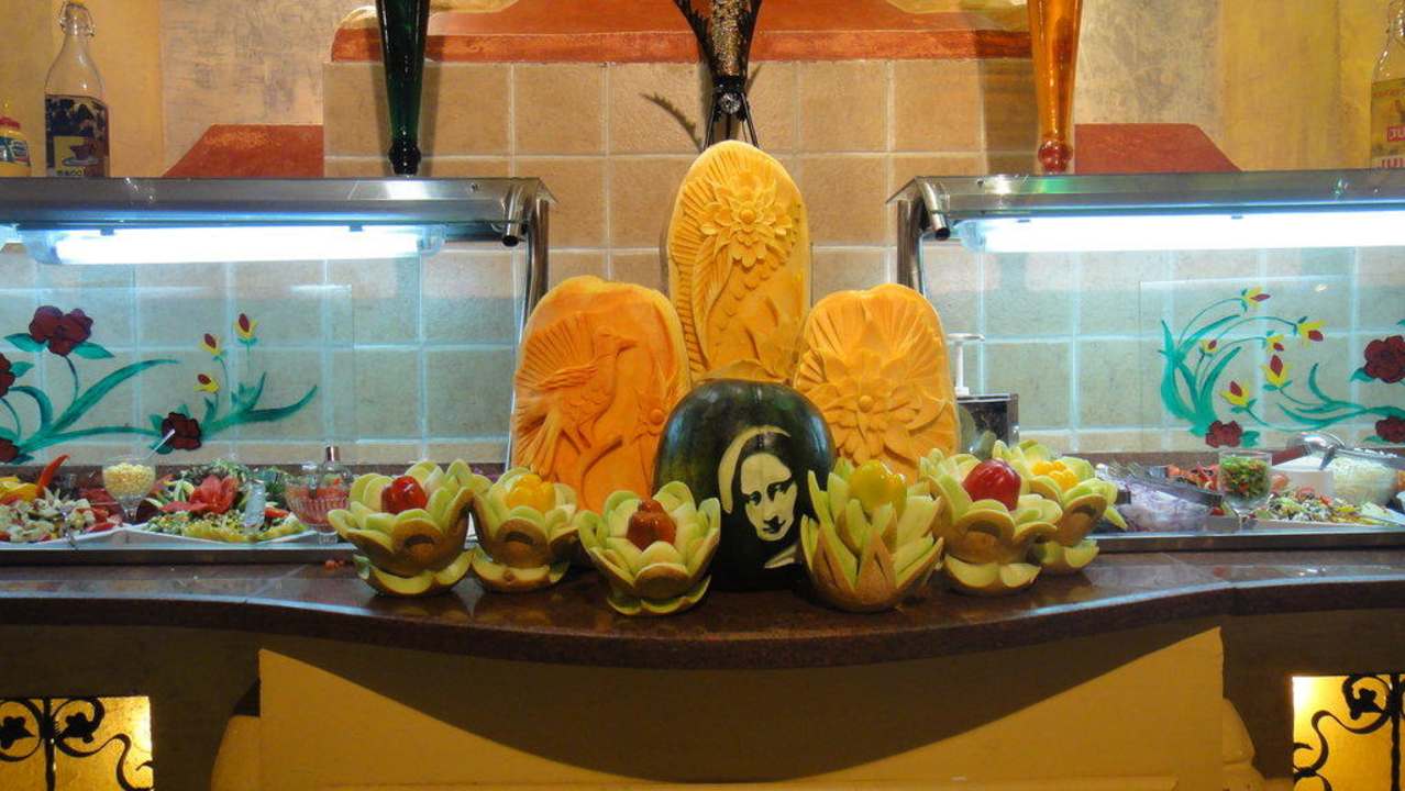 Buffet Pickalbatros Alf Leila Wa Leila Resort - Neverland Hurghada