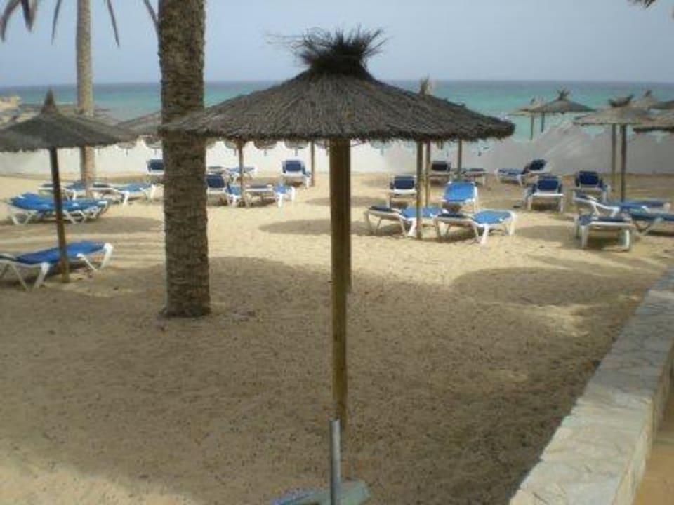 Eingezäunter Strand nähe Pool SBH Costa Calma Beach Resort