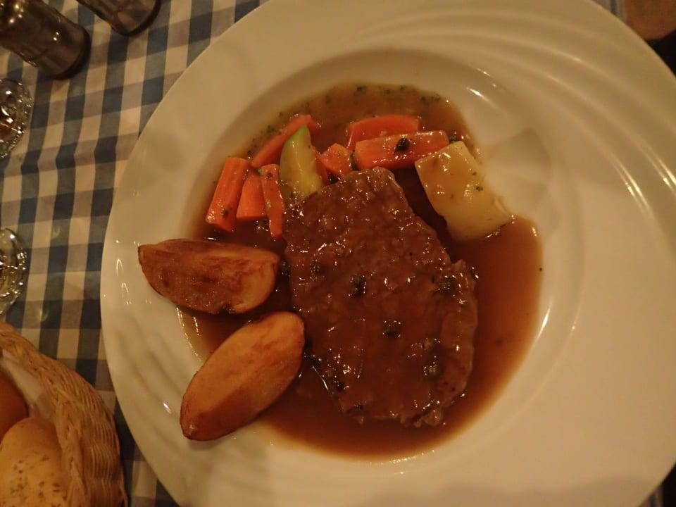 Steak im T-Bone Restaurant SUNRISE Royal Makadi Resort