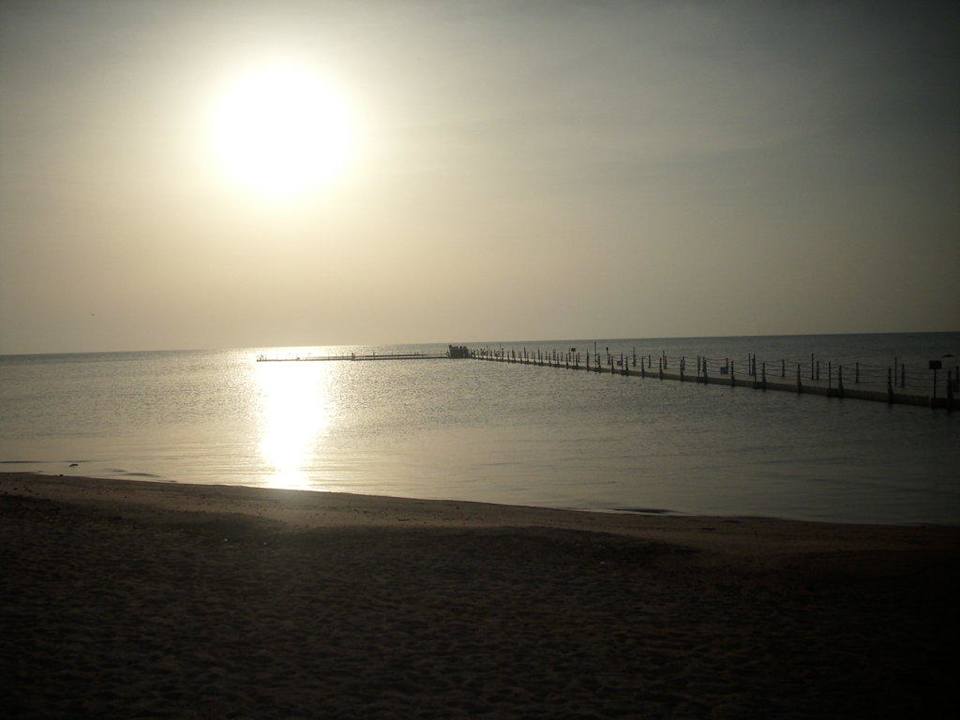 Steg zur Badeplattform Pickalbatros Palace Resort