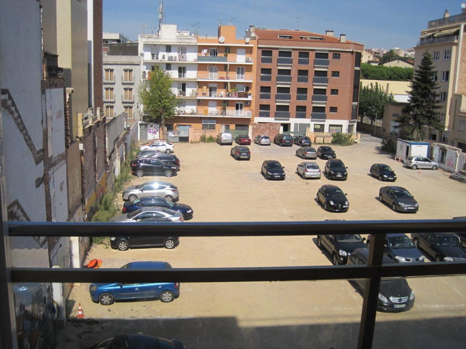 Frontaler Ausblick vom Balkon Cleopatra Spa Hotel