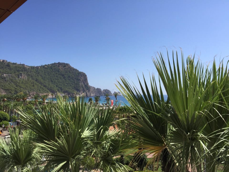 Blick vom Zimmer Gardenia Hotel