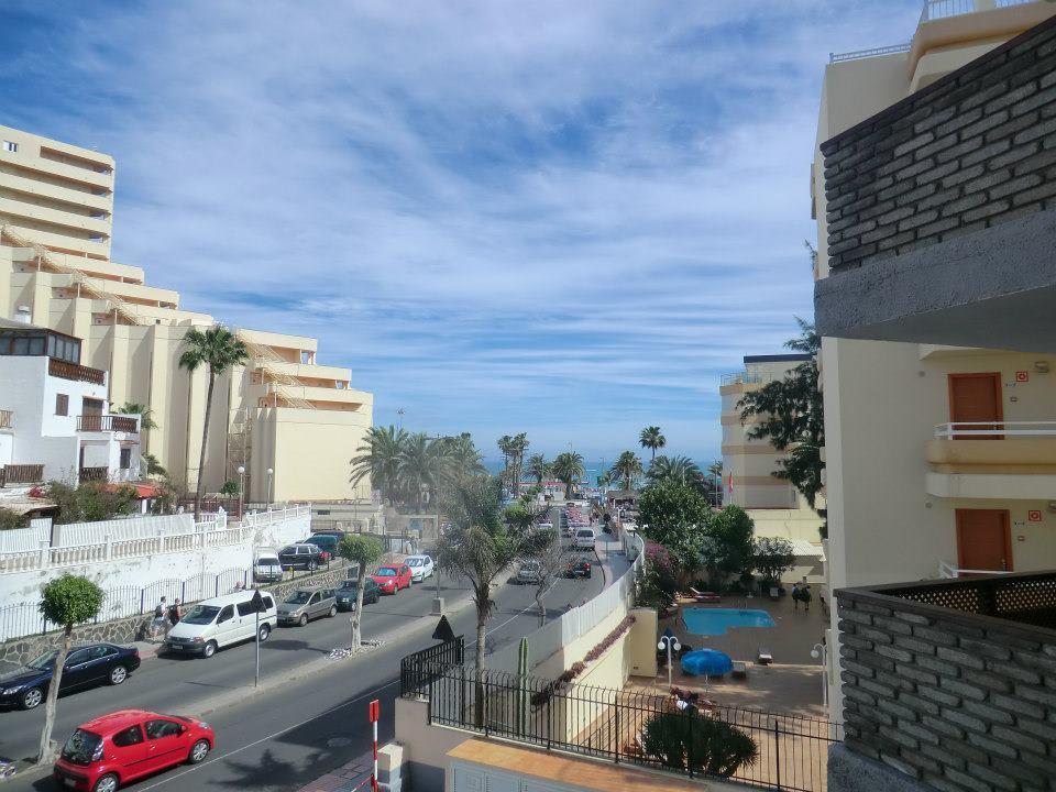 Blick vom Balkon des Apartments 302 Hotel Las Gondolas