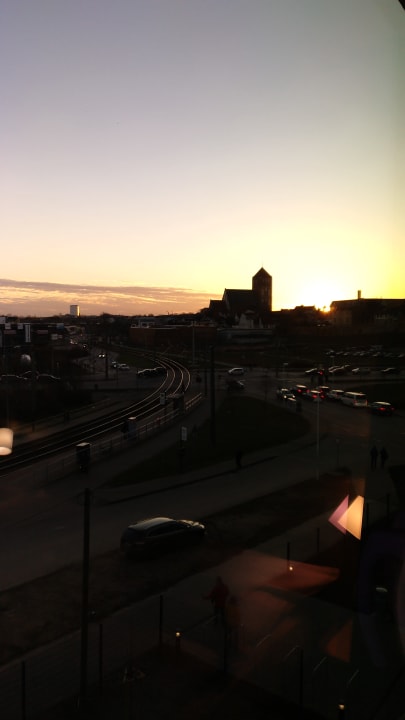 Ausblick B&B Hotel Rostock-Hafen