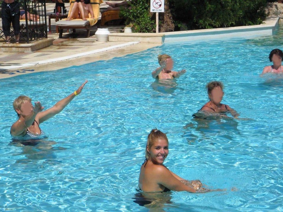 Wassergymnastik mit Sara Makadi Palace
